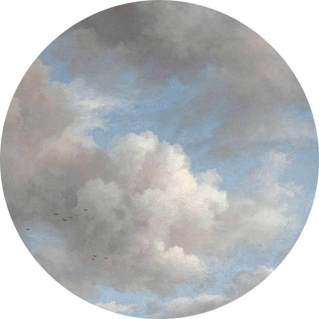 KEK Wallpaper Circle, Golden Age Clouds diameter van 142,5 of 190 cm-8719743885431-31