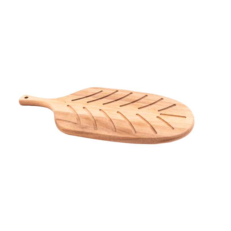 Point Virgule serveerplank Leaf uit acaciahout met handvat FSC-5404035703489-35