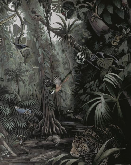 KEK Wallpaper Panel, Tropical Landscape 142,5x180cm-8719743885530-30
