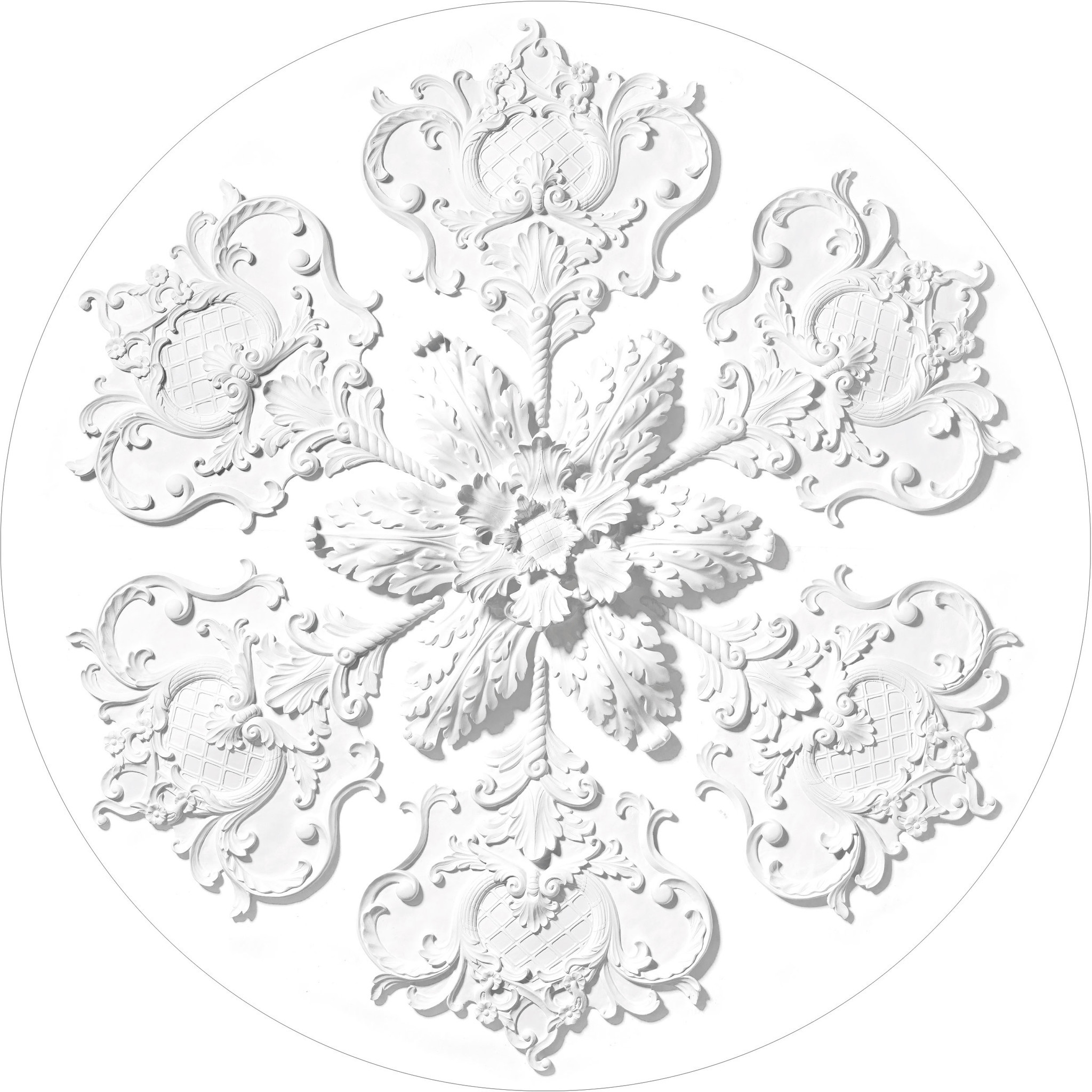 KEK Wallpaper Circle, Behangcirkel Ornaments, ø 142,5 cm-8719743888425-315