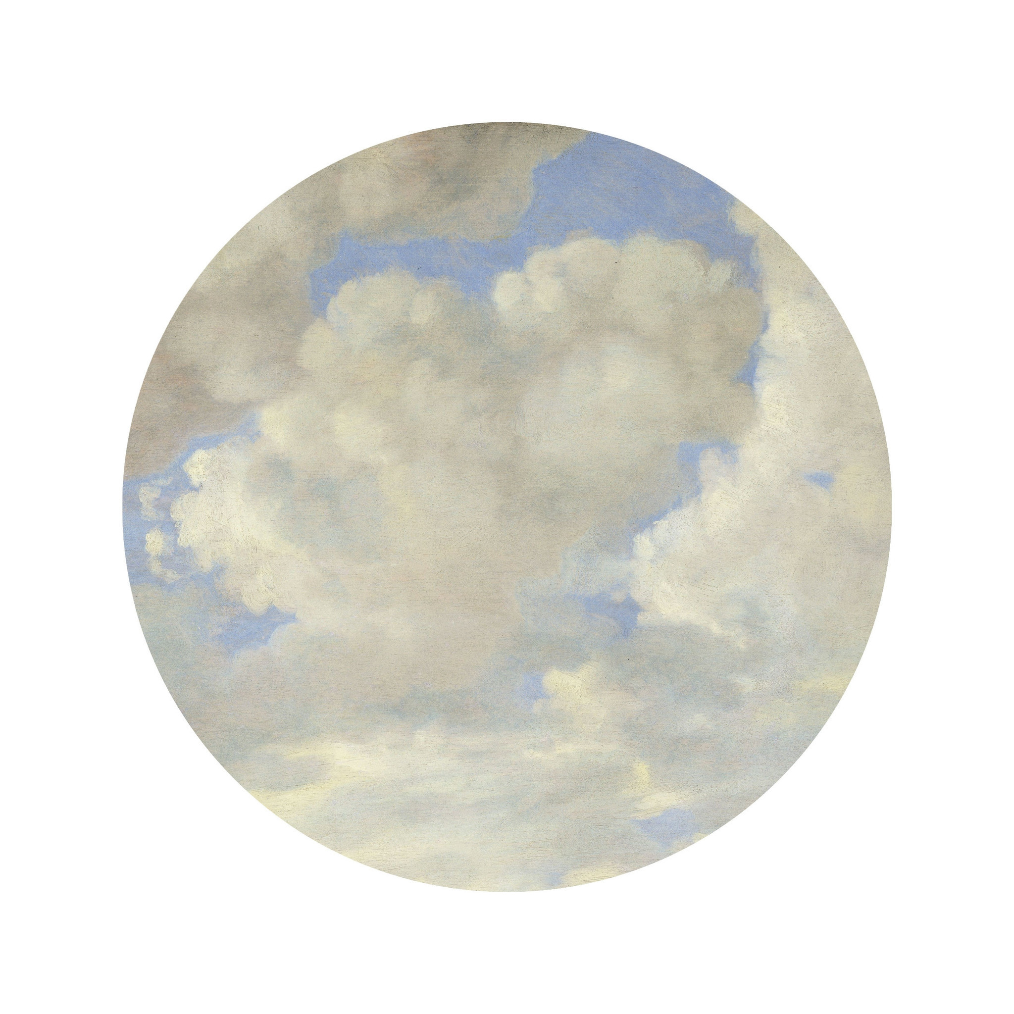 KEK Wallpaper Circle, Golden Age Clouds diameter van 142,5 of 190 cm-8719743888432-35