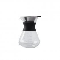 Point-Virgule slow coffee apparaat glas zwart 600ml-5404035708477-20
