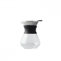 Point-Virgule slow coffee apparaat glas zwart 400ml-5404035708446-20