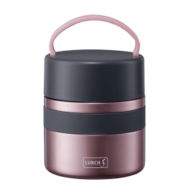 Lurch thermos rosegoud in roestvrij staal 500ml