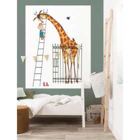 KEK Wallpaper Panel, Behangpaneel Giant Giraffe, 142.5 x 180 cm