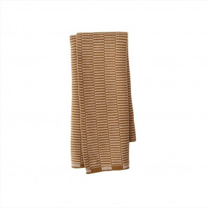 OYOY handdoek Stringa – Katoen – Caramel/ Rose 58x38 cm-5712195008512-20