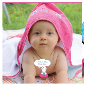 Cupcake Babies babybadje, roze badje/ roze badcape en blauw badeendje-635346413087-20
