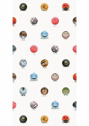 Kek Amsterdam X Martijn van der Linden Animal Marbles behang, 97.4 x 280 cm-8719743880351-20