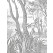 KEK Wallpaper Circle, Behangcirkel Engraved Landscape, ø 142,5 cm-8719743888081-016
