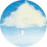 KEK Wallpaper Circle, Behangcirkel Climbing the Clouds, ø 190 cm-8719743886155-013