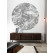 KEK Wallpaper Circle, Behangcirkel Engraved Landscape, ø 190 cm-8719743887725-013