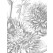 KEK Wallpaper Circle, Engraved Flowers, ø 190 cm-8719743887879-018