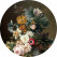 KEK Wallpaper Circle, Golden Age Flowers, ø 142.5 cm-8719743888388-031