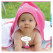 Cupcake Babies babybadje, roze badje/ roze badcape en blauw badeendje-635346413087-03