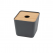 Point-Virgule tissuebox bamboev., Margriet Foolen. deksel grijs 15 x 15 x 15,5 cm-5420059846988-05