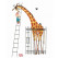 KEK Wallpaper Panel, Behangpaneel Giant Giraffe, 142.5 x 180 cm-8719743886162-03