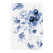 KEK Amsterdam Fotobehang Royal Blue Flowers III, 4 vellen-8718754016612-01