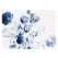 KEK Amsterdam Fotobehang Royal Blue Flowers II, 8 vellen-8718754016766-01